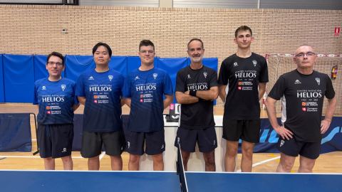 Foto de los equipos · CN HELIOS A — CN HELIOS B